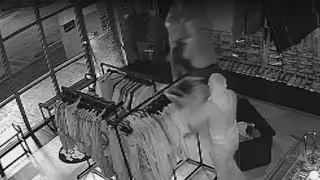 Thieves target sneaker store in Kendall and it was caught on video