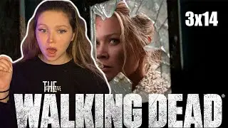 ANDREA RUN GIRL! My First Time Watching The Walking Dead [3x14] (Show Reaction & Commentary)