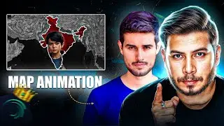 Map Animation Like @dhruvrathee in Alight Motion [Part 3]