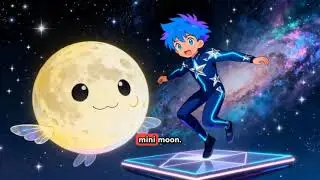Mini Moon Dance Song 💃🌙 | Fun K-Pop Style Kids Music | Catchy Dance Video for Toddlers