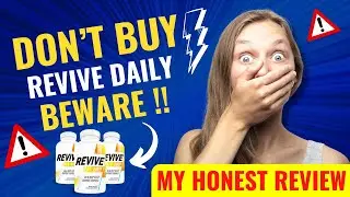 REVIVE DAILY - (⚠️❌✅ DON&rsquo;T BUY?!⛔️❌😭) - Revive Daily Review - Revive Daily Reviews #revivedaily