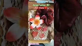 99/- hamper kit for Red &hearts;️ lover's #korean imported #accessories @ wholesale @customisedBracelet