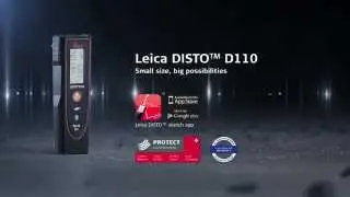Leica Disto D110 Bluetooth Smart Laser Distance Meter