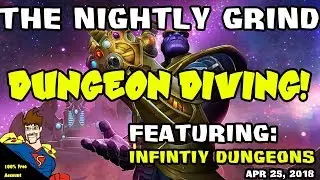 Infinity Dungeon Battles Day 1...  Marvel Contest of Champions