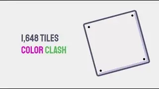 Color Clash 1648 Tiles Speedrun