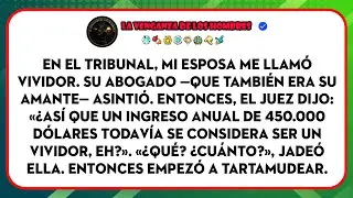 Mi Esposa Me Llamó «Vividor» En El Tribunal—luego El Juez Leyó Mis Ingresos REALES…