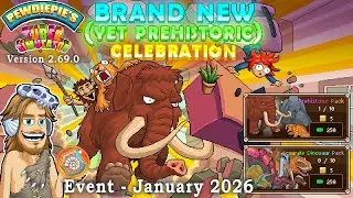 Pewdiepie's Tuber Simulator - Prehistoric Event for January 2026 - [Version 2.69.0]