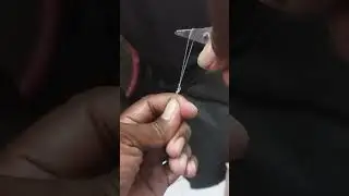 Easy way to make fishing knots  #fishing #shorts #tutorials