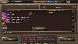 Iruna Online - Geo Monk but play as Auto Monk