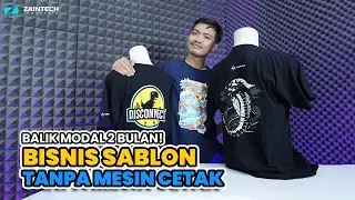 BISNIS SABLON POLYFLEX! BISNIS SABLON TANPA MESIN CETAK!