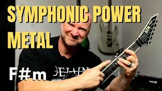 JSGA Lesson 1: Symphonic Power Metal Riff Lesson (in F Sharp Minor)