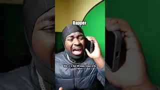 When you&rsquo;re security for a crash out rapper #comedy #funny #shorts