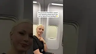 The REAL reason your window shade has to be up for takeoff & landing