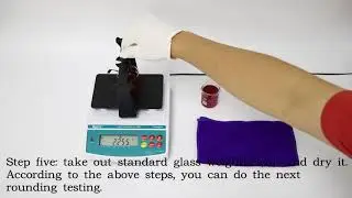 A full set of demo video of liquid density tester , hydrometer AU-300L