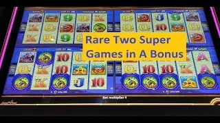 Rare Two Super Games in a Bonus!! Whales of Cash Boost