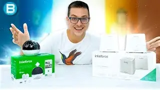 Vou VER TUDO pelo CELULAR! Que CÂMERA TOP da INTELBRAS! IC7!