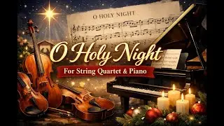 O Holy Night &ndash; String Quartet (Easy Version with Individual Parts)