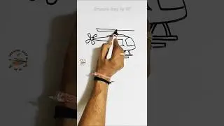 Helicopter drawing for kids | easy drawing for kids | Helicopter drawing easy | #drawing #shorts