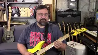 1987 Ibanez RG550 in Desert Sun Yellow