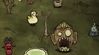 Don't Starve but random things spawn everywhere