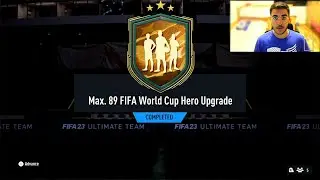 NOO WAYYY!! Max 89 Rated FIFA World Cup Hero Upgrade SBC! FIFA 23