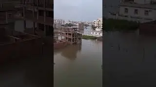 At patna/ today/ danger situation flood//bura haal#