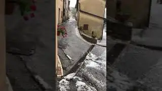 Maltempo a Colfiorito