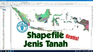 Cara Download Shapefile Jenis Tanah Gratis Untuk Seluruh Dunia