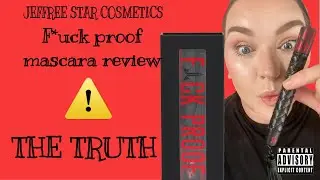 F*UK PROOF MASCARA REVIEW JEFFREE STAR COSMETICS FIRST EVER MASCARA | RATE IT OR HATE IT