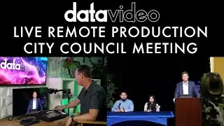 Datavideo Live ROI Remote Productions for City Council Meetings