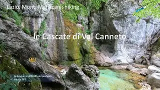 Le Cascate di Val Canneto. Lazio, Monti Marsicani: hiking