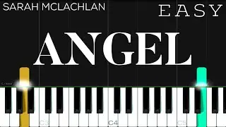 Sarah McLachlan - Angel | EASY Piano Tutorial