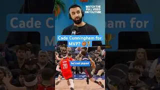 Cade Cunningham for MVP?! 🤩🏀👀 #nba #mvp #cadecunningham #jaysontatum #sga #jokic #lebron #pistons
