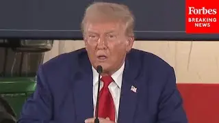Trump Defends Tariffs Plan At Campaign Event In Smithton, Pennsyvlania