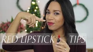 How To Keep Your Red Lipstick From Smudging | Holiday Beauty