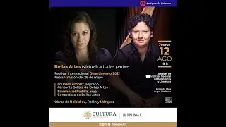 Bellas Artes (virtual) a todas partes / Lourdes Ambriz / Emmanuel Padilla