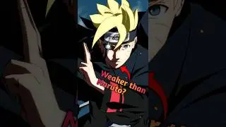 Does really Boruto weaker than Naruto #naruto #animeedit #anime #narutoshippuden #boruto #borutoedit