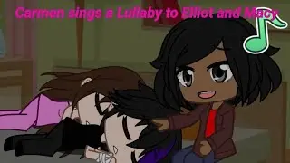 Criminal case save the world ||Carmen sings a Lullaby to Elliot and Macy ||Gacha club
