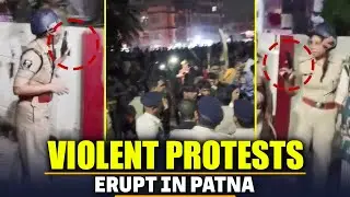 Violent protests erupt in Patna after two children found dead inside parked car