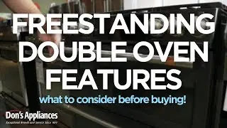 What to Features Are on a Double Free Standing Double Oven Before You Purchase