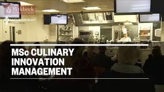 MSc Culinary Innovation Management