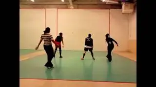 Anna &  Jessica vs Sam & Mickey