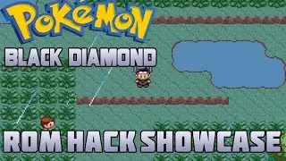 Pokemon Rom Hack Showcase - Pokemon Black Diamond (Ruby Hack)