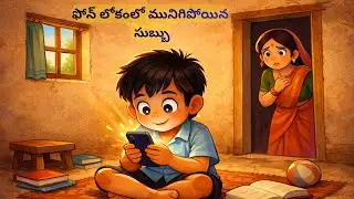 ఫోన్ లోకంలో మునిగిపోయిన సుబ్బు | Telugu Story | Kids Story Telugu | Baamma Kathalu | Stories |