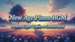 New Age Piano BGM | Where Light Takes a Gentle Rest | Imagined Melody