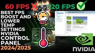 Top 5 Essential Nvidia Control Panel SETTINGS Every Gamer Needs for 2025