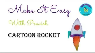 Cartoon Rocket Drawing