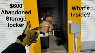 $600 Abandoned storage locker! what's inside?!?