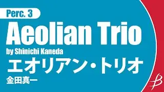 [Perc3] エオリアン・トリオ/金田真一/ Aeolian Trio by Shinichi Kaneda