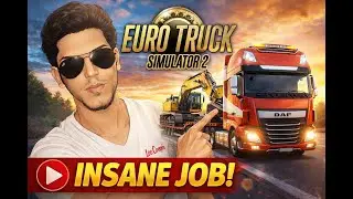 INSANE MACHINE TRANSPORT  | Euro Truck Simulator 2 Heavy Load